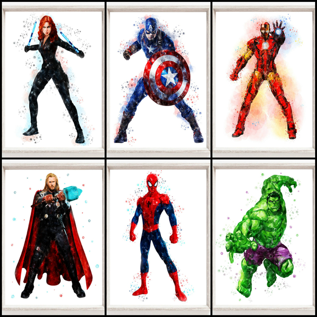 Diamentowy obraz Marvel Avengers Superhero - haft krzyżowy DIY, zestaw do szycia Home Decor - Wianko - 15