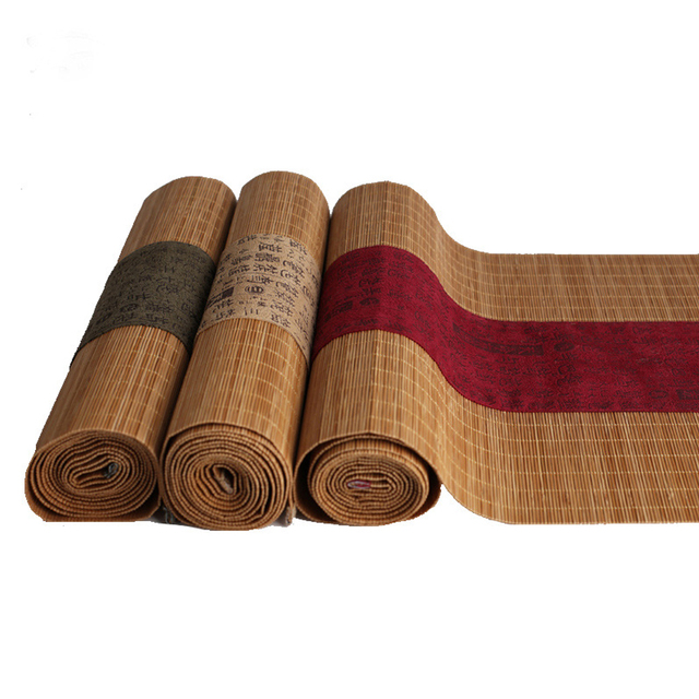 Stolik do herbaty z bambusową matą, idealny do ceremonii Gongfu - Wianko - 11