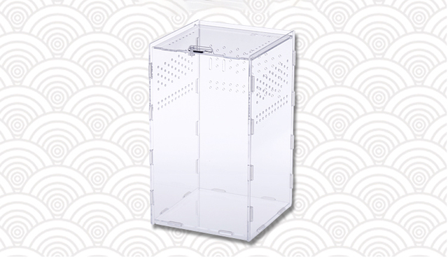 Inkubator gadów akrylowy Terrarium Transparentny Pająk Jaszczurka Skorpion Enti Oddychający Owad - Wianko - 11