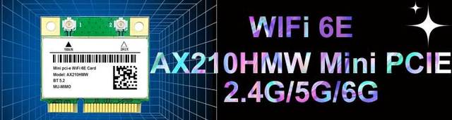 Karta sieciowa Wi-Fi 6 Intel AX200 AX200HMW z Bluetooth 5.0 - PK 9260AC 8265ac 2974 Mb/s Windows 10 - Wianko - 1