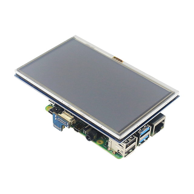 Monitor dotykowy LCD 5 cali 800X480 z wejściem HDMI do Raspberry Pi 4B - Wianko - 3