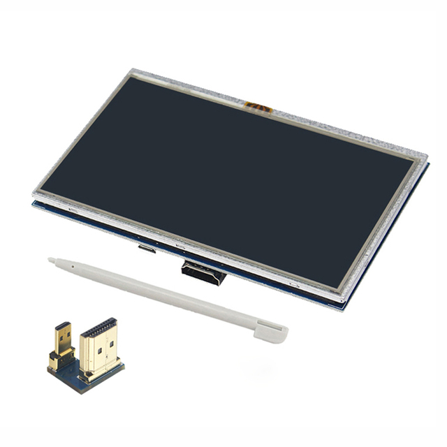 Monitor dotykowy LCD 5 cali 800X480 z wejściem HDMI do Raspberry Pi 4B - Wianko - 2