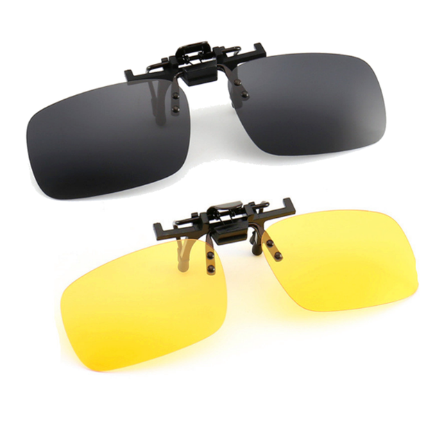 Okulary wędkarskie UV400 spolaryzowane clip-on na noc - Wianko - 2