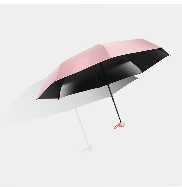Przenośny parasol przeciwdeszczowy Xiaomi Five-holding z ochroną UV - składany, żeński, kompaktowy w kieszeni - Wianko - 24
