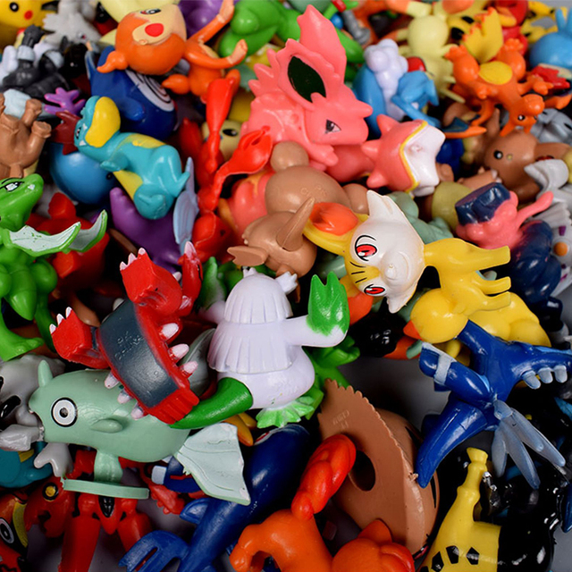 Zestaw 6/8/24 figur akcji Pokemon Anime dla dzieci - Bulbasaur, Pikachu, Squirtle, elfy, modele do kolekcjonowania, zabawki, ozdoby - Wianko - 22