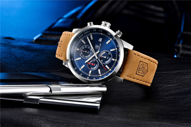 Zegarek mężczyźni BENYAR 2021 luksusowej marki, kwarcowy, moda chronograf, sportowy, godzina - Wianko - 25
