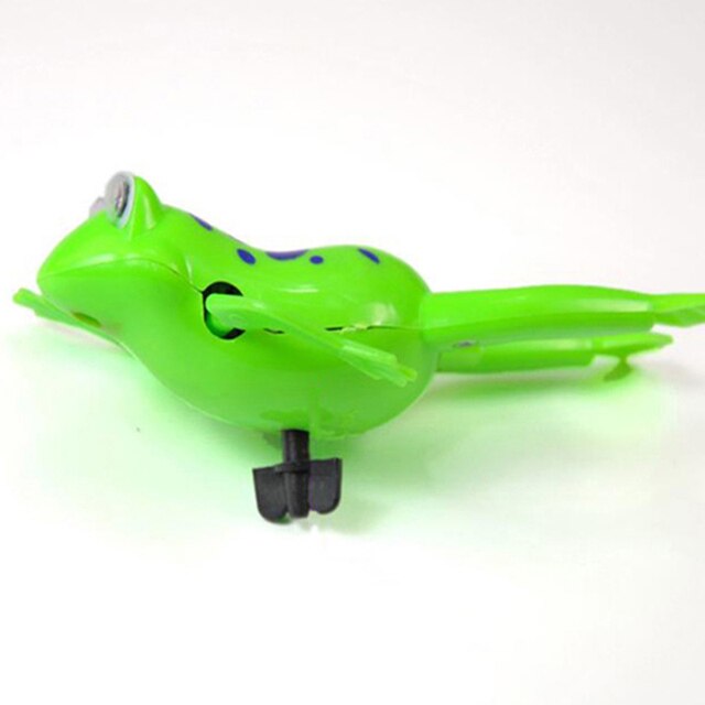 Zabawka kąpielowa żaba pływająca na baterie - zestaw Wind-Up Swim Frogs dla dzieci - Wianko - 2