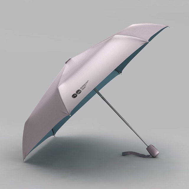 Automatyczny płaski parasol OLYCAT 3-składany, idealny na deszcz i słońce, anty-UV, podróżny dla kobiet - Wianko - 12