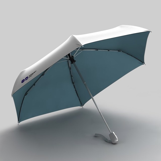 Automatyczny płaski parasol OLYCAT 3-składany, idealny na deszcz i słońce, anty-UV, podróżny dla kobiet - Wianko - 9