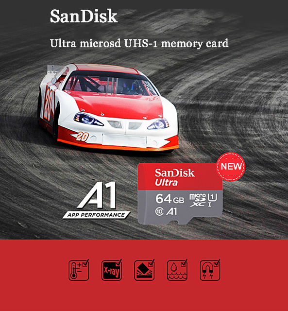 SanDisk Ultra karta pamięci MicroSDXC 256GB/128GB/64GB/32GB/16GB UHS-I Class10 microSD 120MB/98MB + adapter - Wianko - 3