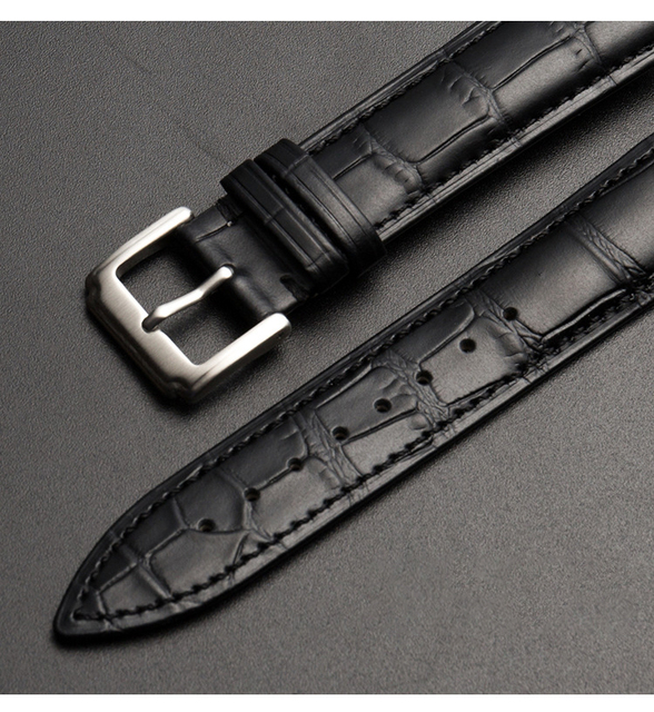 Drewniane pudełko 17-21 mm paski skórzane do zegarków Samsung Galaxy 42mm S2 - Wianko - 8