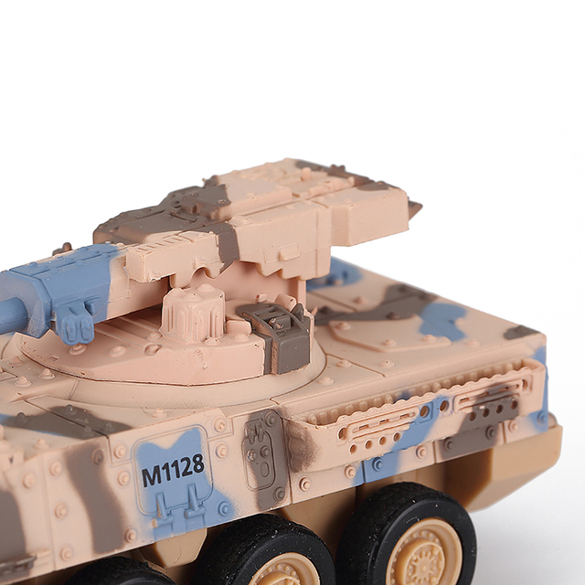 Zdalnie sterowany wojskowy czołg RC z światłami i dźwiękiem, ładowalny, model do zabawy na urodziny dzieci - Wianko - 5