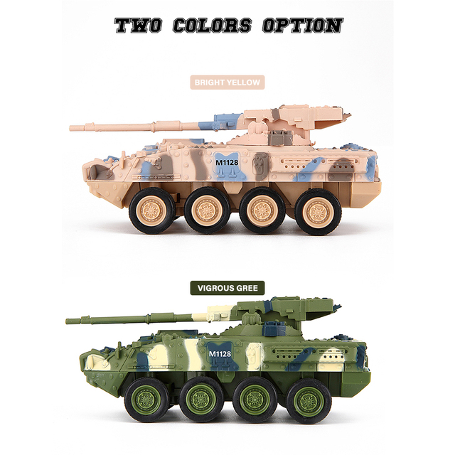 Zdalnie sterowany wojskowy czołg RC z światłami i dźwiękiem, ładowalny, model do zabawy na urodziny dzieci - Wianko - 6