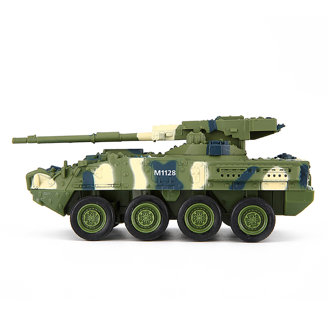 Zdalnie sterowany wojskowy czołg RC z światłami i dźwiękiem, ładowalny, model do zabawy na urodziny dzieci - Wianko - 14