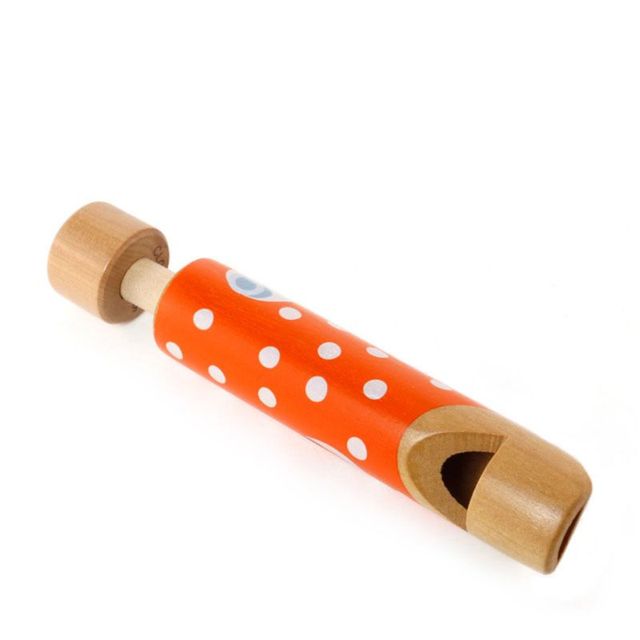 Gwizdek do slajdów z drewna dla dzieci - zabawka muzyczna dla maluchów, chłopców i dziewcząt - Wianko - 7