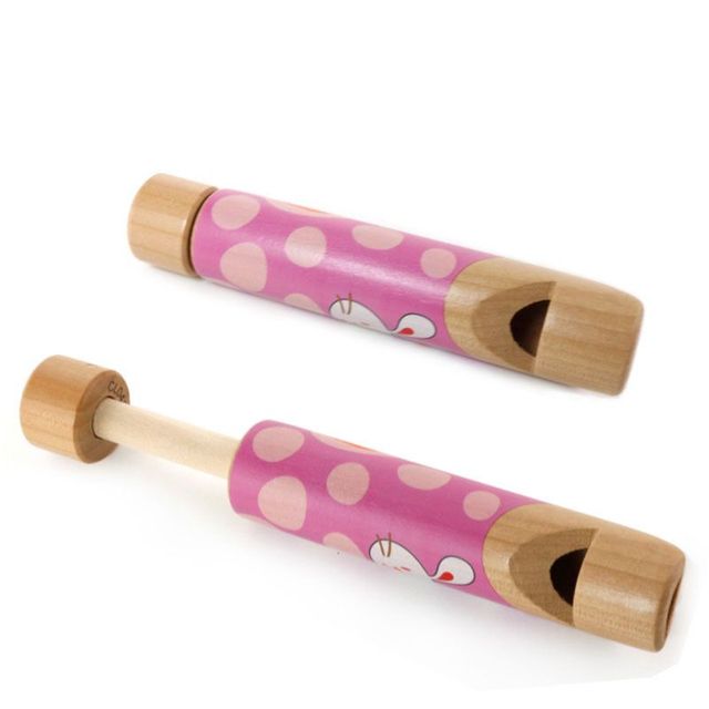 Gwizdek do slajdów z drewna dla dzieci - zabawka muzyczna dla maluchów, chłopców i dziewcząt - Wianko - 5