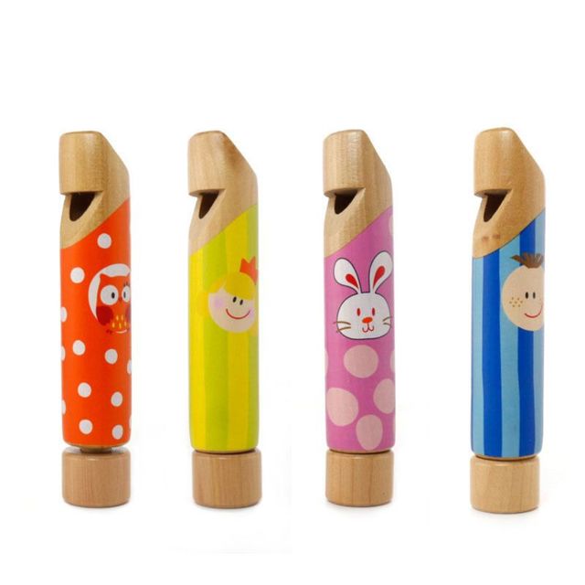 Gwizdek do slajdów z drewna dla dzieci - zabawka muzyczna dla maluchów, chłopców i dziewcząt - Wianko - 8