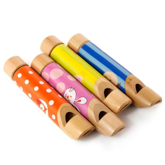 Gwizdek do slajdów z drewna dla dzieci - zabawka muzyczna dla maluchów, chłopców i dziewcząt - Wianko - 6
