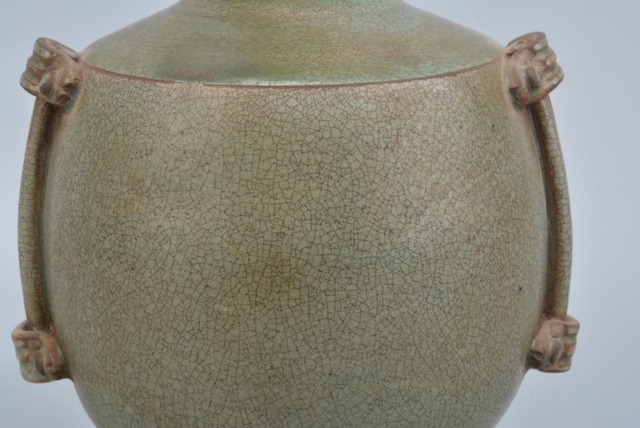 Porcelanowa waza SongDynasty, ręcznie malowane rzemiosło, kolekcjonerska ozdoba - #037, Kiln Yue - Wianko - 6