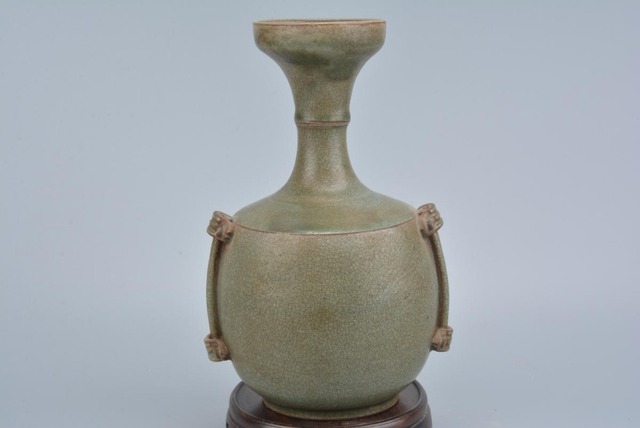 Porcelanowa waza SongDynasty, ręcznie malowane rzemiosło, kolekcjonerska ozdoba - #037, Kiln Yue - Wianko - 2
