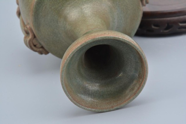 Porcelanowa waza SongDynasty, ręcznie malowane rzemiosło, kolekcjonerska ozdoba - #037, Kiln Yue - Wianko - 7