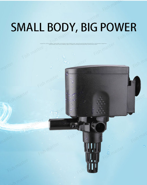 Wielofunkcyjna pompa wodna do akwarium z 220V, 6-45W, o wydajności tlenowej® - Wianko - 3