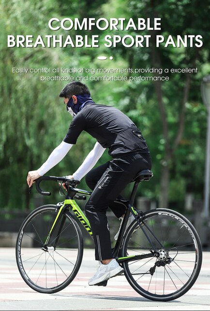 Męskie spodnie rowerowe WEST BIKING - lekkie, wygodne, odblaskowe i letnie - Wianko - 2