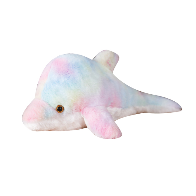 Zabawka pluszowa LED 30/45cm - delfin, wieloryb w stylu kreskówki, świetlny prezent na Święta i Nowy Rok dla dzieci - Wianko - 3