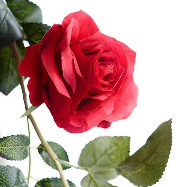 Róża winorośl sztuczna jedwabna 180cm - wysokiej jakości dekoracja na wesele, do domu i na ścianę - Wianko - 16