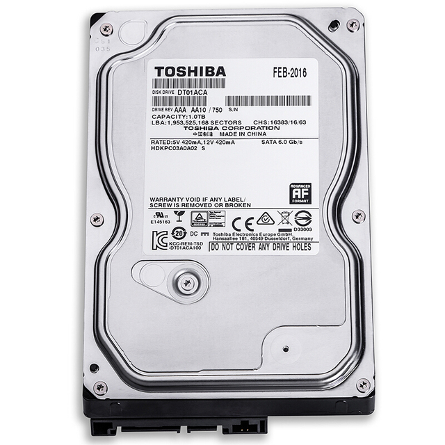 Toshiba 500GB 3.5 Cala SATA3 6Gb/s HDD 32MB Cache 7200RPM - Wianko - 4