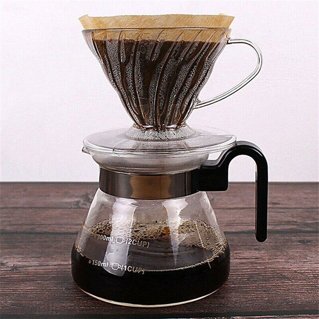 100 sztuk ekologicznych niebielonych drewnianych torebek filtrujących do kawy ręcznych Drip Paper Coffee Brewer - Wianko - 9