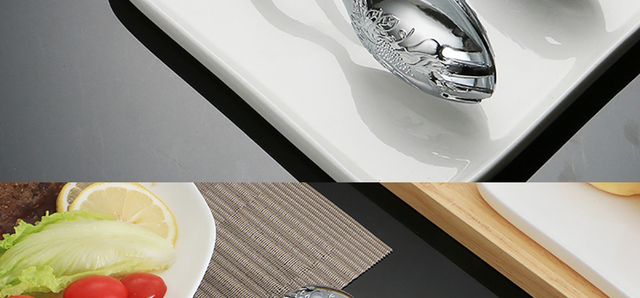 Kuchenne szczypce grillowe do żywności ze stali nierdzewnej z wzorem reliefowym - Wianko - 13