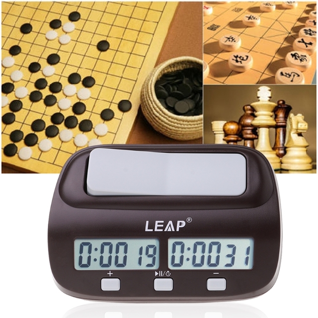 Cyfrowy zegar szachowy wysokiej jakości i-go odliczanie w dół z alarmem - Wianko - 16