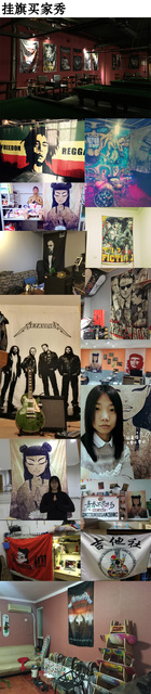 Gitara plakat polietylen instrumenty muzyczne flaga obraz ścienny muzyki rockowej - wystrój salonu - Wianko - 4