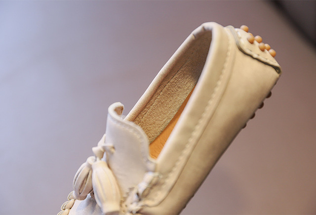 Skórzane mokasyny Peas dla chłopców - buty dla dzieci 1-7 lat miękkie dno mokasyny malucha w różnych kolorach - Wianko - 23
