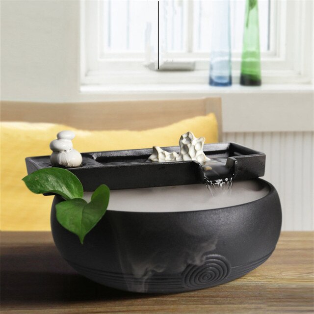 Ceramiczne poidełko-fontanna dla kotów - automatyczne dozownik pitnej wody USB - Wianko - 1