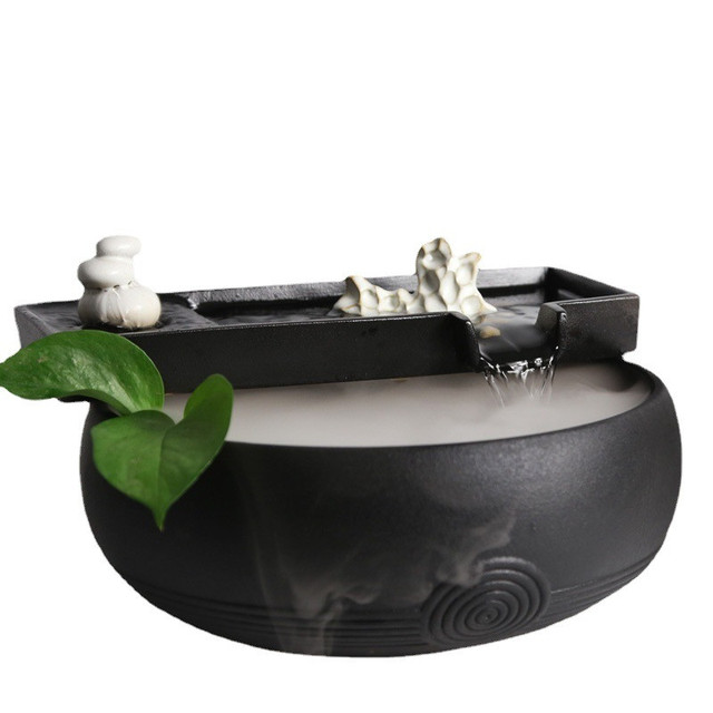 Ceramiczne poidełko-fontanna dla kotów - automatyczne dozownik pitnej wody USB - Wianko - 18