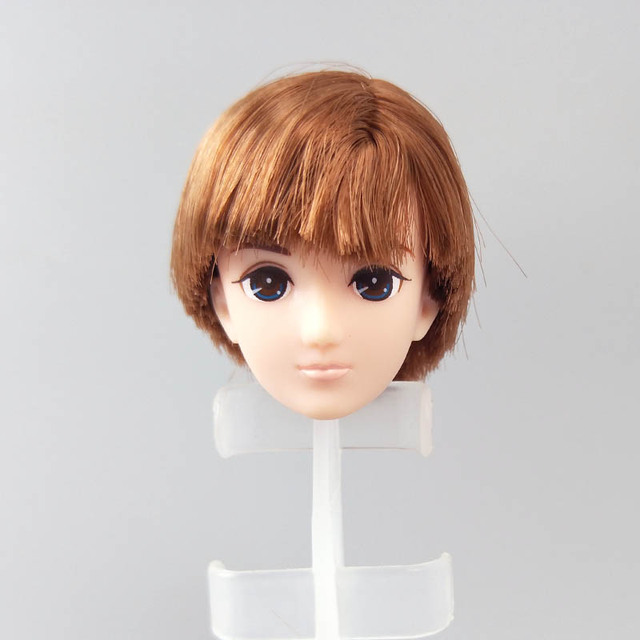 DIY lalka głowa dla Licca - wysokiej jakości, wykonana z miękkiego tworzywa sztucznego, dla chłopca BJD mężczyzny - akcesoria dla dzieci - Wianko - 7