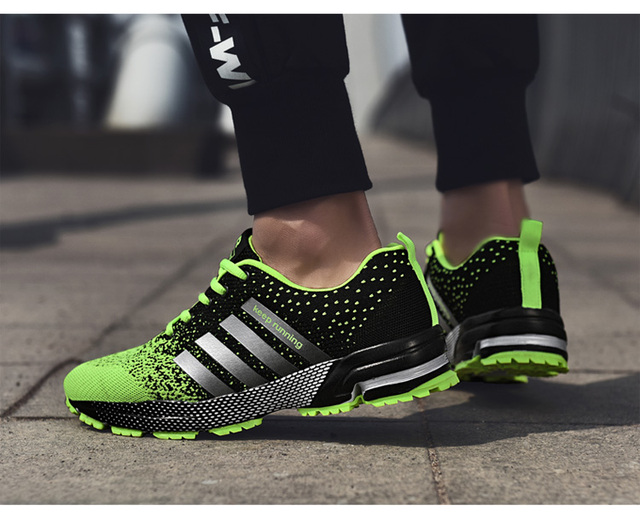 Duże wygodne męskie buty casual w stylu 2021, oddychające, do biegania i spacerów (rozmiar 47) - Wianko - 18