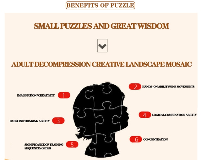 Ciekawe drewniane puzzle dla dorosłych - kotek, 1000 sztuk - Wianko - 12