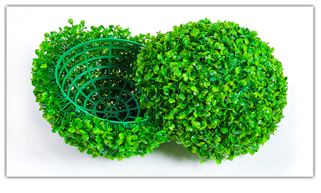 Sztuczna trawa Bonsai symulacja Topiary - dekoracyjna piłka 15/20/25/30 cm - Wianko - 7