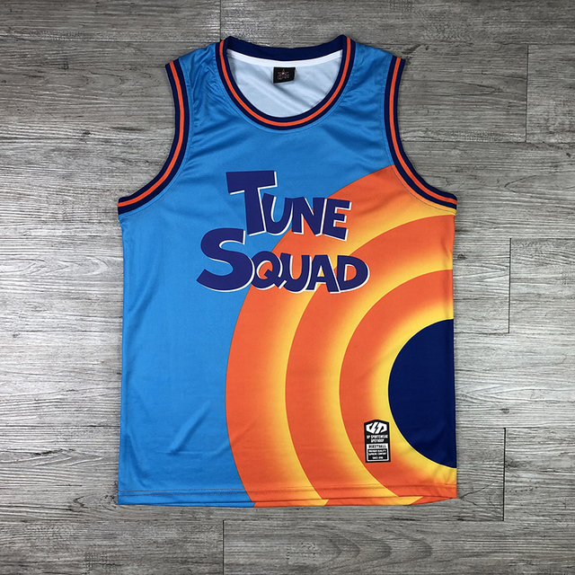 Tune squad koszulka koszykarska dla mężczyzn niestandardowe kombinezony do koszykówki kostiumy kosmiczne koszulki dżem topy Movie Tune LOLA Squad Bunny - Wianko - 6