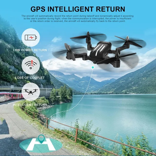 Profesjonalny quadcopter RC z 5G WIFI 4K Ultra HD kamerą FPV, bezszczotkowym silnikiem GPS: ulepszona wersja X28 vs. L109 SG906 SJ F11 - Wianko - 15