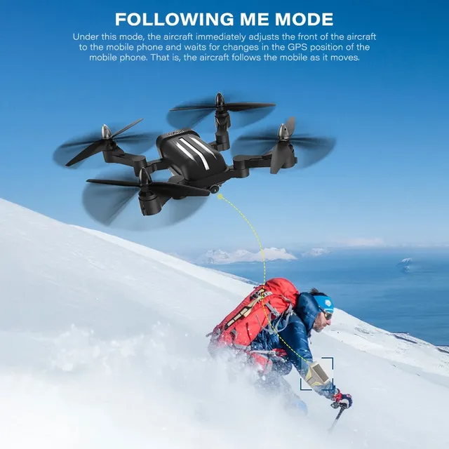 Profesjonalny quadcopter RC z 5G WIFI 4K Ultra HD kamerą FPV, bezszczotkowym silnikiem GPS: ulepszona wersja X28 vs. L109 SG906 SJ F11 - Wianko - 21