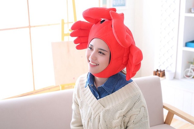 Czapka pluszowa Big Crab - Kawaii Cartoon - postać z Anime Doll, świetny prezent dla dzieci, złap zdjęcia z rekwizytami - Wianko - 11