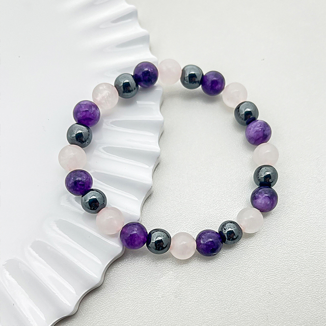 Pleciona bransoletka z naturalnym kamieniem perła i paciorkami - czarujący dodatek dla par i przyjaciół, prezent 2021 - Wianko - 10