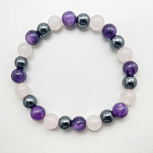 Pleciona bransoletka z naturalnym kamieniem perła i paciorkami - czarujący dodatek dla par i przyjaciół, prezent 2021 - Wianko - 13