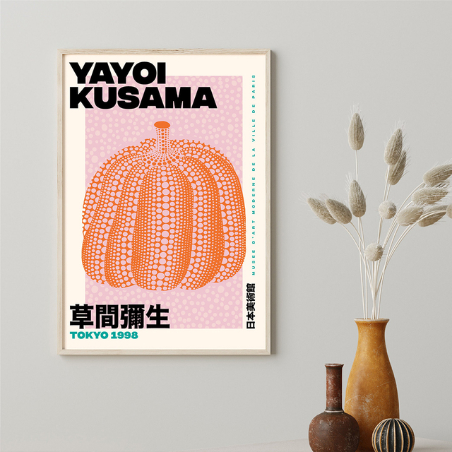 Yayoi Kusama - grafika, plakaty, druki, abstrakcyjna dekoracja na ścianę - nowoczesne malarstwo, galeria, zdjęcia - Wianko - 4