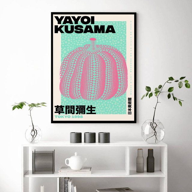 Yayoi Kusama - grafika, plakaty, druki, abstrakcyjna dekoracja na ścianę - nowoczesne malarstwo, galeria, zdjęcia - Wianko - 3