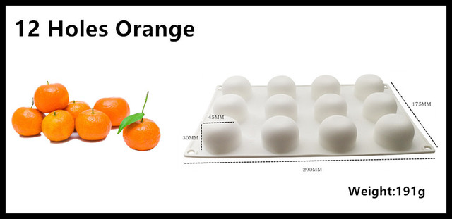 Forma do pieczenia ciasta SHENHONG Silikonowa 3D - idealna na lato, ślubne desery z owocami - Wianko - 61